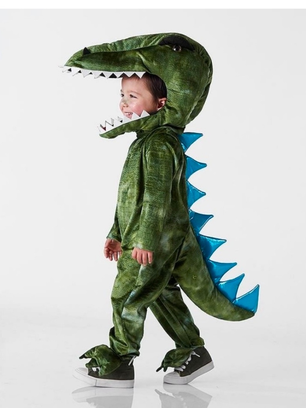 Pottery Barn Kids Light-Up T Rex Dinosaur Halloween Costume 2T Sz 2